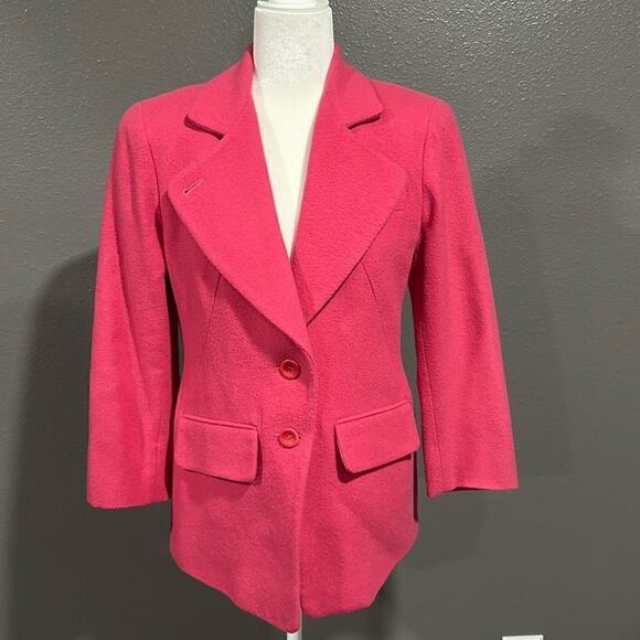Worth Pink Camel Hair Blazer 2 - Picture 1 of 7